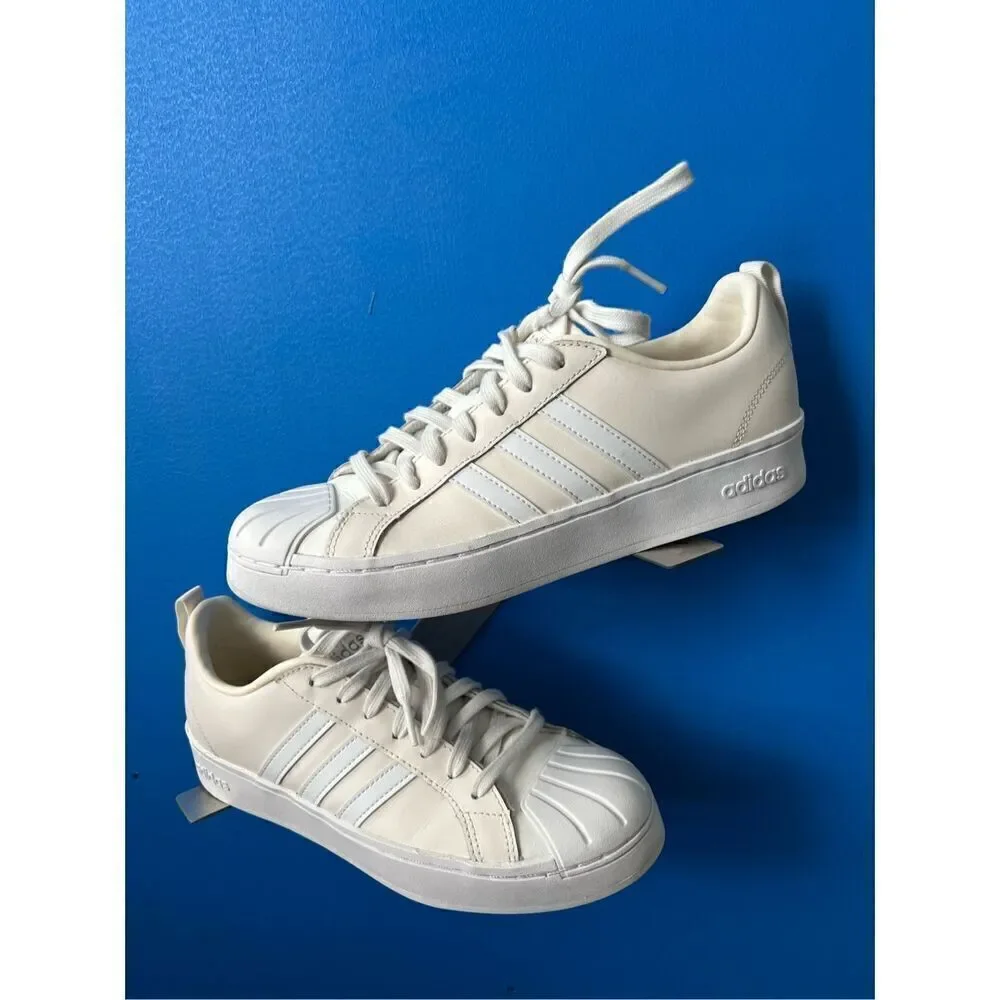 Adidas Streetcheck Sneakers Women's Size 8 Cream & White GW5495 - no insole